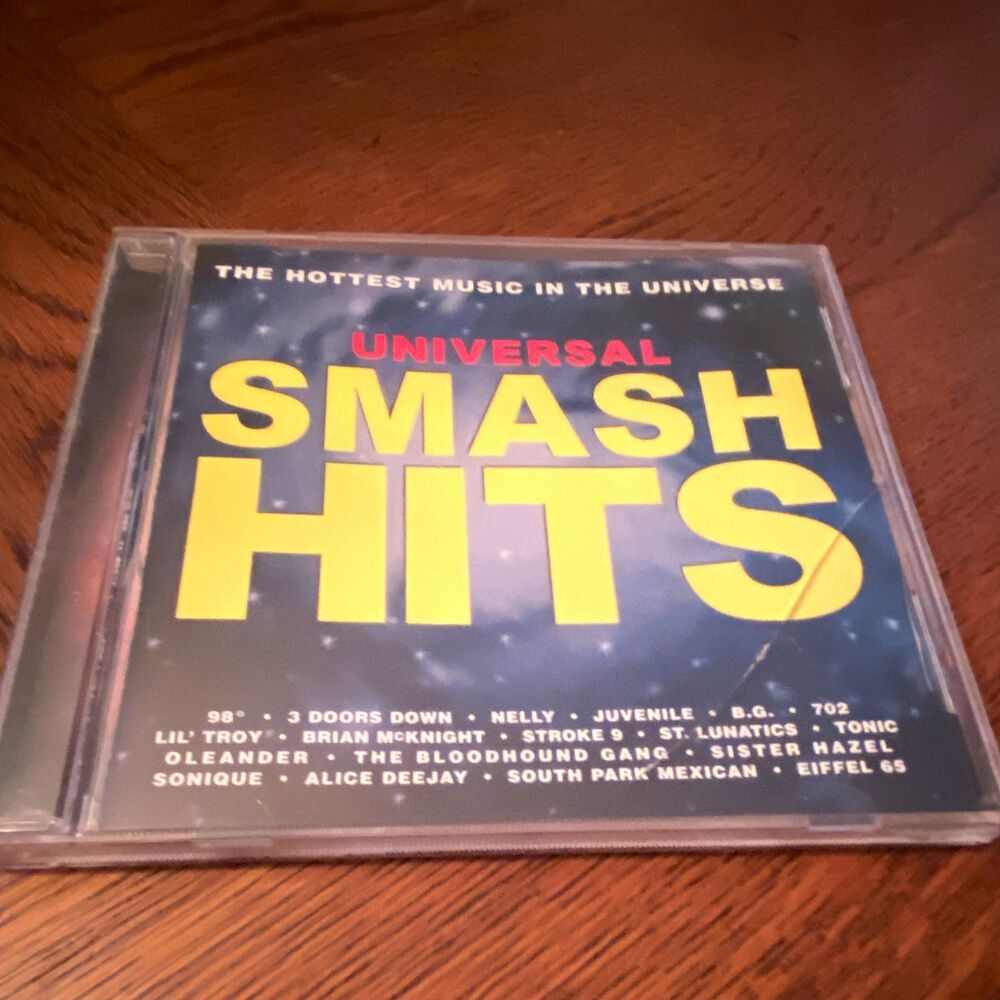 UTV Records Universal Smash Hits CD Compilation 2001 Pop Rock 012 158 299-2